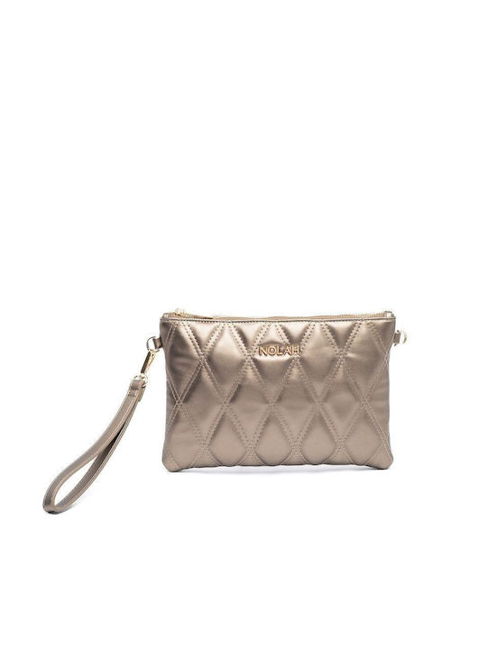 Nolah Emi Metallic Women's Envelope Gray