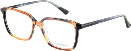 Tailor Made Women's Prescription Eyeglass Frame Brown Tm15231-c3
