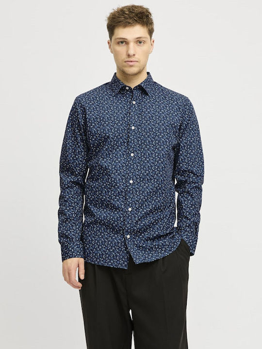 Jack & Jones Long-sleeved Shirt Blue