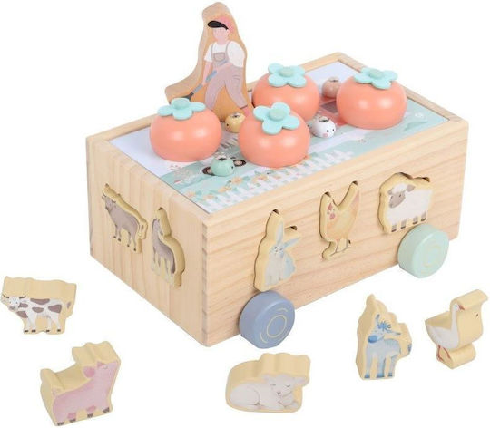 Eli Neli Shape Sorting Toy made of Wood for 24++ Months