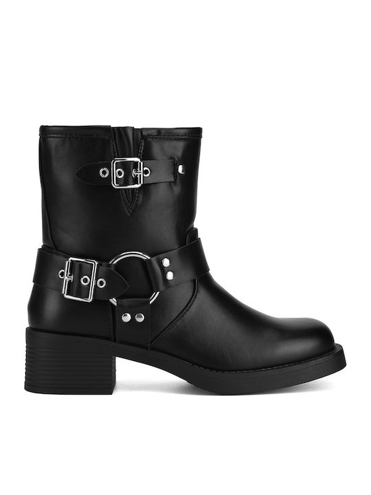 Stiefeletten Damen Schwarz