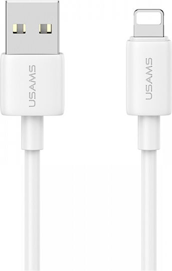 Usams Us-sj709 USB-A to Lightning Cable 12W White 1m (SJ709USB02)