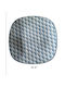 SDS Plate Shallow Ceramic Blue