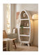 Bookcase Santorini Off-white 80x38x196cm
