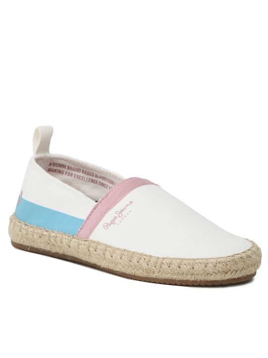 Espadrile dama în culoarea Alb