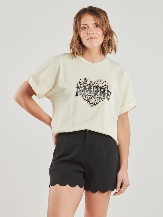 Only Lucy Tricou Ecru