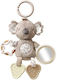 Babyono Teething Rattle from Plastic for 0 Months+