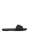 Flache Sandalen für Damen in Schwarz Farbe