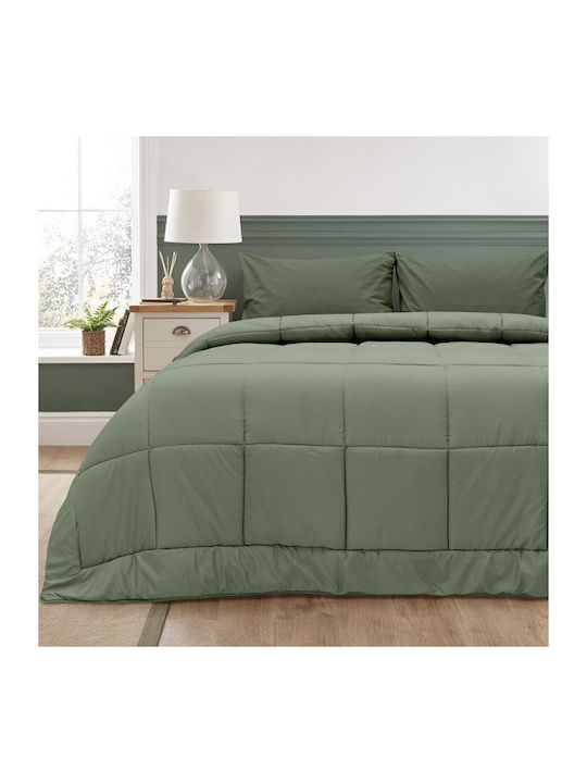 Lino Home Πάπλωμα Μονό 160x220εκ. Colcha Μέντα ...