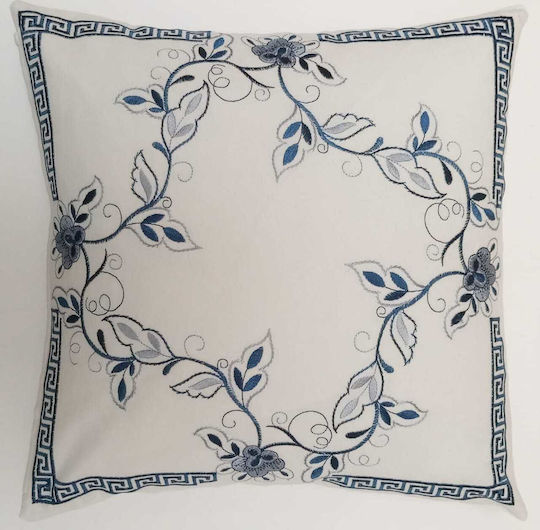 F&L Възглавница За Диван Светлосин 45x45см 1145 А