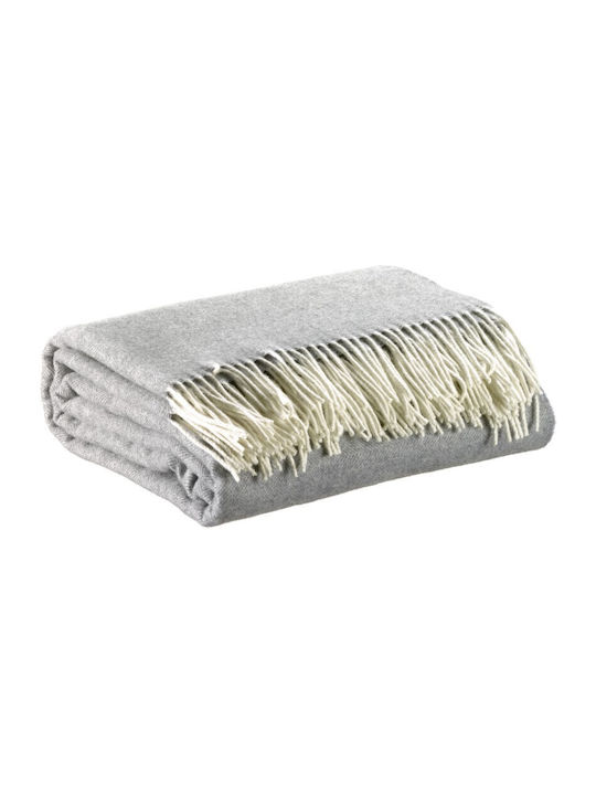 Vivaraise Carina Armchair Throw 130x190cm Perle
