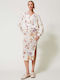 Midi Φούστα Floral Floral Print