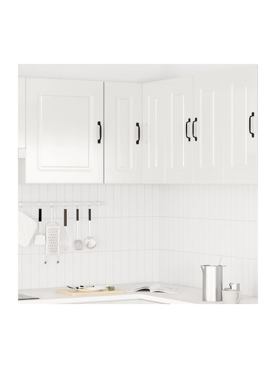 Kalmar Dulap de Colț Suspendata Alb 57x57x60buc