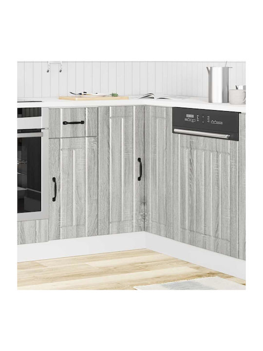 Lucca Corner Cabinet Wall Gray Sonoma 75.5x75.5...