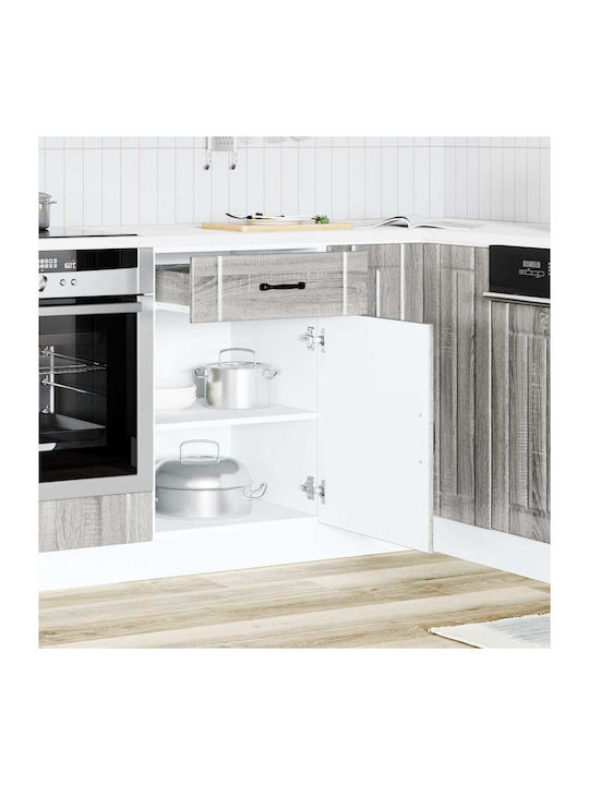 Lucca Ντουλάπι Νεροχύτη Γκρίζο Σονόμα 50x46x81....