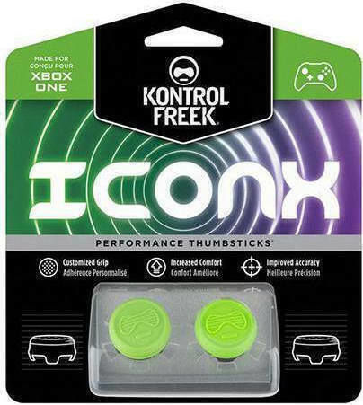 KontrolFreek Thumb Grips Χειριστηρίου για Xbox One σε Πράσινο χρώμα