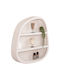 Shelf Wall Off-white 95x18x100cm