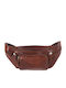 Leather Waist Bag Tabac Brown