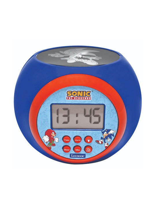 Lexibook Sonic Projector Alarm Clock Rl977sn