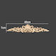 Carved Solid Wood 40x7cm Dhw-197