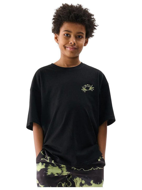 4F Kids' T-shirt Black