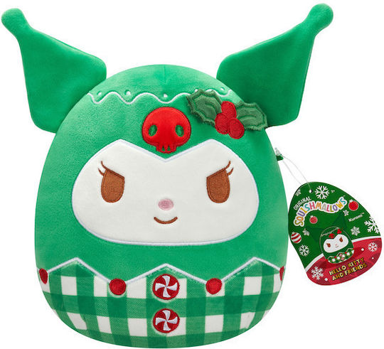 Jazwares Plush Squishmallows Christmas Kuromi Festive Green for 3+ Years 20 cm