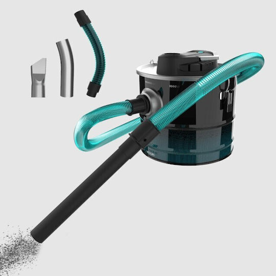 Cecotec Conga Ash 3000 Home Σκούπα Στάχτης 1000W με Κάδο 15lt