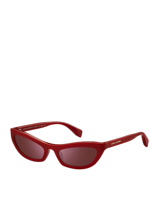 Marc Jacobs Women's Sunglasses with Red Plastic...