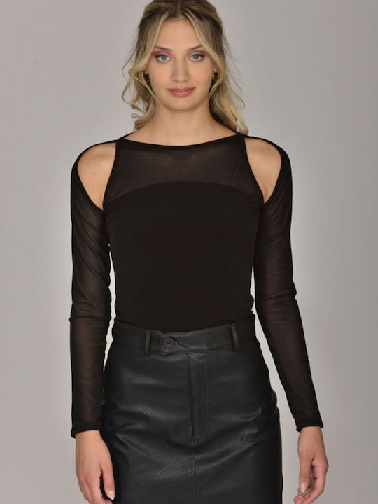 Paranoia Blouse Black