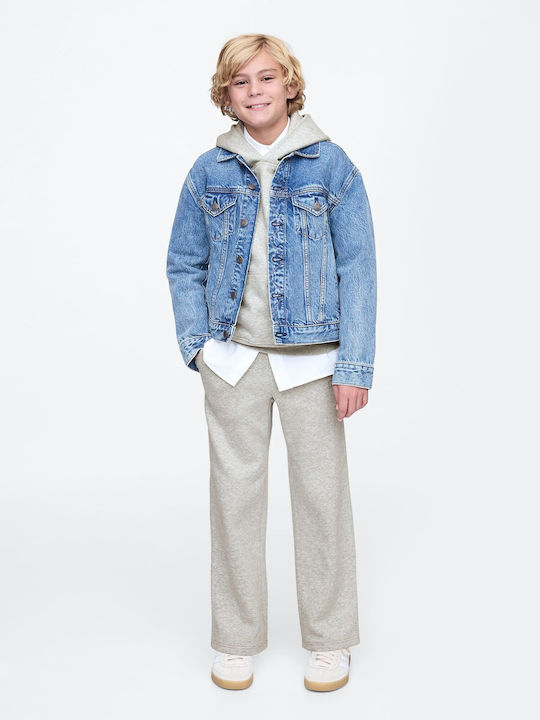 GAP Παιδικό Σετ Φόρμας Heather Grey
