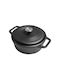 Victoria Dutch Oven Round Cast Iron 3.8lt 1pcs