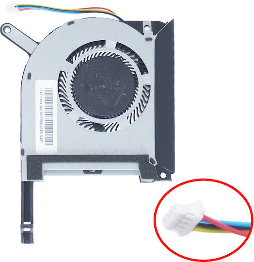 Ανεμιστηράκι Cooling Fan Laptop Asus Tuf Gaming A17 Fa706ii-h7097t Fa706i Dfs5k12114262h Κωδ.80696