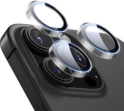 Powertech Протектор за камера Закалено стъкло Transparent за iPhone 16 Pro