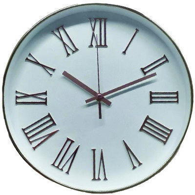 AGC Analog White Wall Clock AGC Analog White Wall Clock