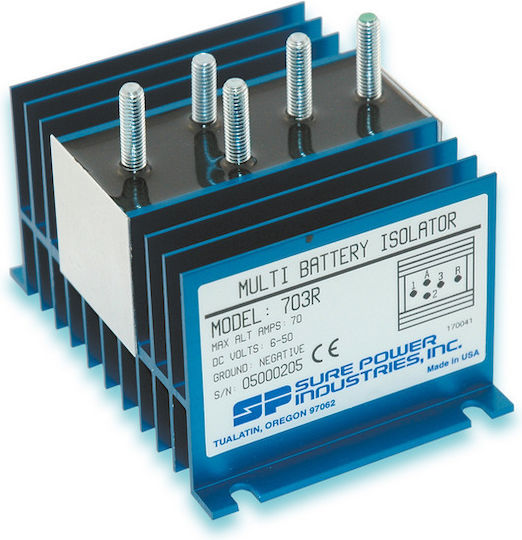 SP Gadgets Isolator 1x3x70A for Photovoltaic Accessories