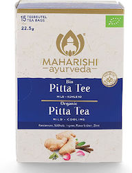 Maharishi Ayurveda Bio Herbal Tea Pitta Βιολογικό Τσάι Βότανα Pitta 15 Φακελάκια Τσαγιού