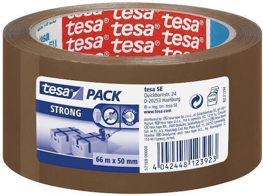 Tesa Strong Silent Packaging Film 50mm x 66m Brown