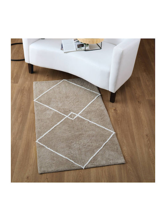 Kentia Covoraș de Baie Bumbac Veda Bej 70x130buc