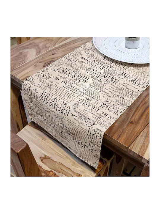 Aegean Table Runner 40x170 Beige