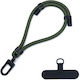Techsuit Rope Wrist Strap1 Rws1-04 Phones Pine Forest
