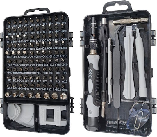 Mobile Phone Service Tool Set Precision Screwdriver Bits 115pcs 24900-01 OEM