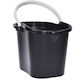 Mop Bucket 16lt Plastic Viomes No.300 Black Set with Wringer