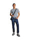 Men's Jeans Pants with Loose Fit Navy