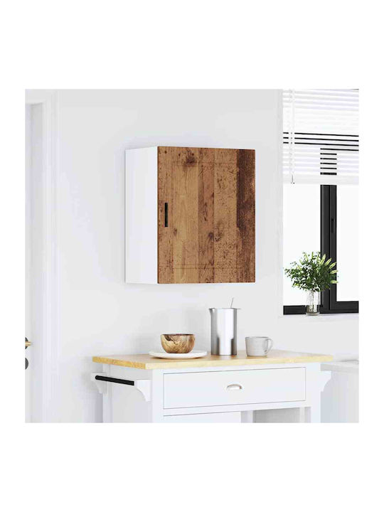 Vidaxl Kitchen Wall Cabinet Porto Old Wood Engi...