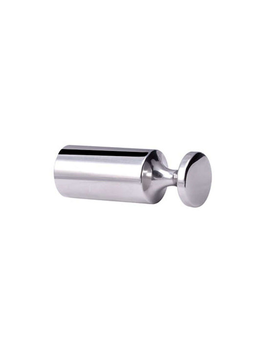 Straight Towel Bathrobe Hook Kapitan Classico Stainless Steel Inox 18/10 Aisi304