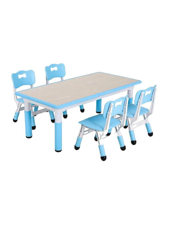 Activity Kids Table Blue