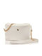 Leder Damen Handtasche Schulter Weiß