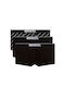 Damien Men's Boxers White-black 3Pack