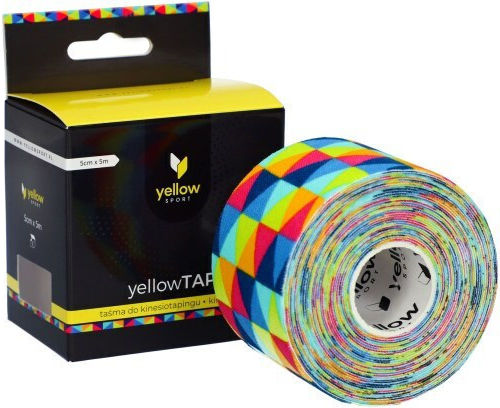 Yellow Sport Gelber Kinesiologieverband 5cm x 5m