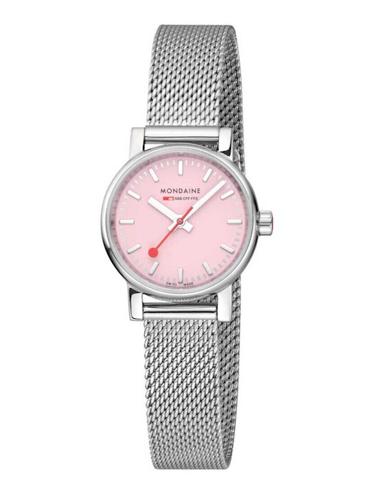 Mondaine Watch with Battery Mechanism